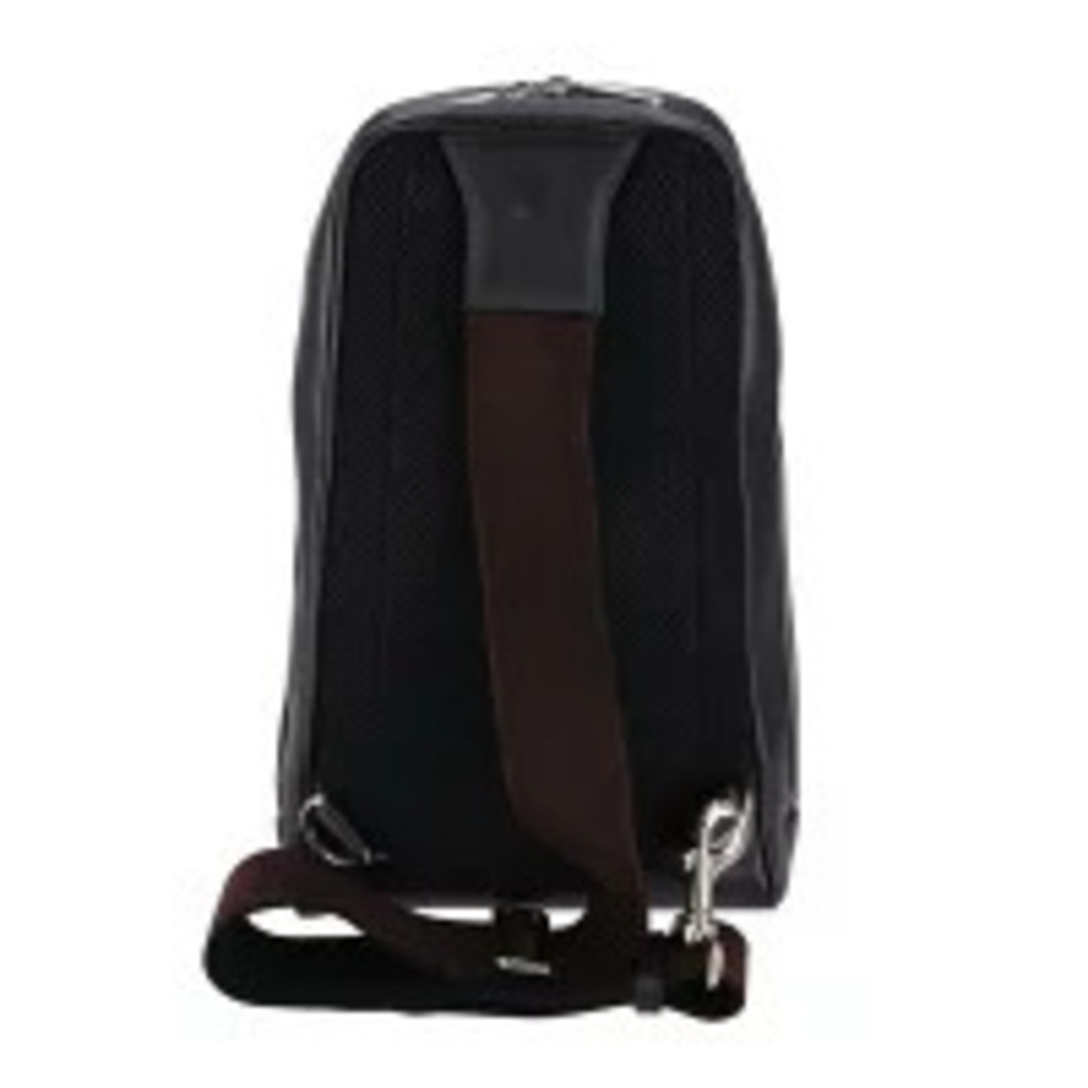 GUCCI Guccissima Leather Body Belt Bum Crossbody Bag Navy Blue AB - Picture 2 of 6